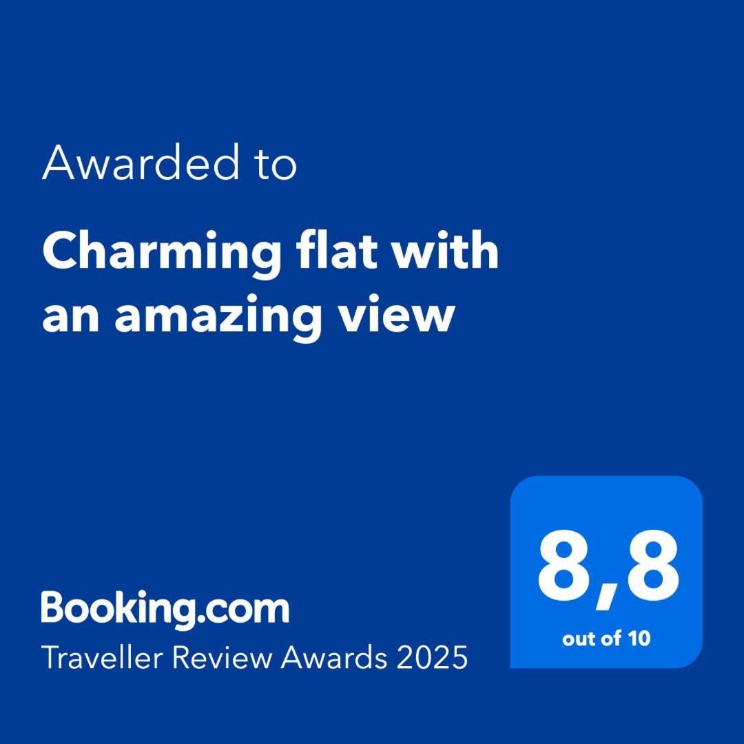 Apartamento Charming Flat With An Amazing View Atenas Exterior foto